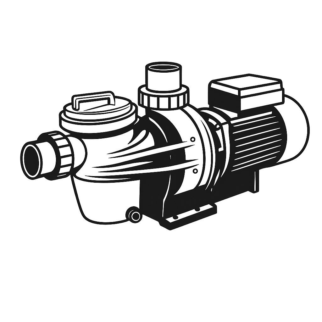 Poolpump transparent BG